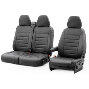 Mercedes Vito Custom Fit Synthetic Leather Seat Covers - 2+1 Mercedes Vito Custom Fit Synthetic Leather Seat Covers - 2+1