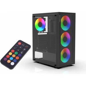 Boîtier PC Inca EMG-15XN Noir Tour Moyenne - Gaming, Support ATX Boîtier PC Inca EMG-15XN Noir Tour Moyenne - Gaming, Support ATX