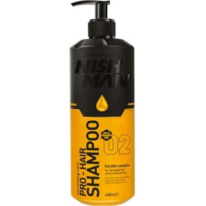 Nish Man Professional Shampoo - Haarverzorging voor mannen 400ml Nish Man Professional Shampoo - Haarverzorging voor mannen 400ml