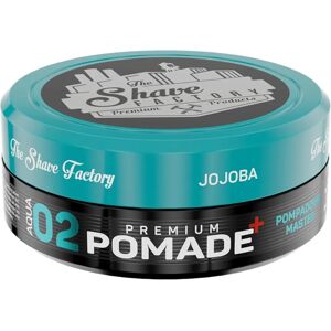 The Shave Factory 02 Pompadour Master - Pomade de coiffage - Publicité The Shave Factory 02 Pompadour Master - Pomade de coiffage - Publicité