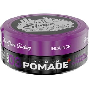 The Shave Factory 03 Fauxhawk Extravaganza Aqua - Pomade coiffante - Publicité The Shave Factory 03 Fauxhawk Extravaganza Aqua - Pomade coiffante - Publicité