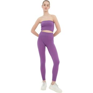Trendyol Hoge Taille Paarse Leggings - Leggings Trendyol Hoge Taille Paarse Leggings - Leggings