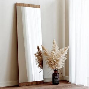 Oglindă de nuc Homitis 40x120 - Reglabilă pe perete Elegant Oglindă de nuc Homitis 40x120 - Reglabilă pe perete Elegant