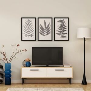 Hanah Home Leni TV Bank - Saffier Eik, Wit - TV Bank Hanah Home Leni TV Bank - Saffier Eik, Wit - TV Bank