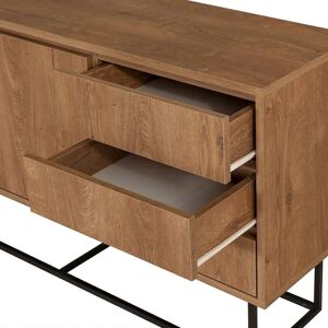 Console Hanah Home Ruba - Style Industriel Moderne - Publicité Console Hanah Home Ruba - Style Industriel Moderne - Publicité