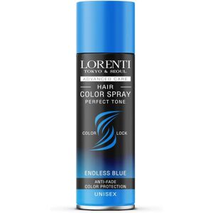 Spray de coloration capillaire semi-permanente Lorenti Bleu - Coloration capillaire - Publicité Spray de coloration capillaire semi-permanente Lorenti Bleu - Coloration capillaire - Publicité