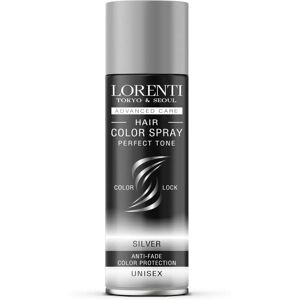 Teinture capillaire argentée Lorenti Crazy Color - Semi-permanente 150ml - Publicité Teinture capillaire argentée Lorenti Crazy Color - Semi-permanente 150ml - Publicité