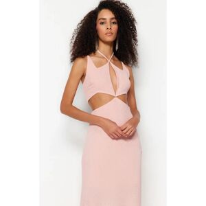 Rochie de seară tricotată cu sclipici Trendyol - 42 Rochie de seară tricotată cu sclipici Trendyol - 42