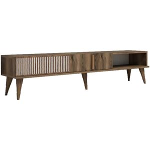 MUEBLES Kailua B102 Nussbaum TV-Schrank - 180x40x35cm MUEBLES Kailua B102 Nussbaum TV-Schrank - 180x40x35cm