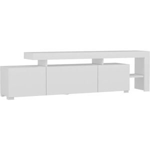MUEBLES Kailua 292 Meuble TV Blanc - Design Moderne - Publicité MUEBLES Kailua 292 Meuble TV Blanc - Design Moderne - Publicité