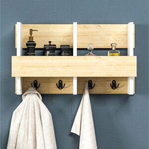Gancho de pared Hanah Home WINK - Roble Zafiro, Blanco - Gancho de pared Gancho de pared Hanah Home WINK - Roble Zafiro, Blanco - Gancho de pared