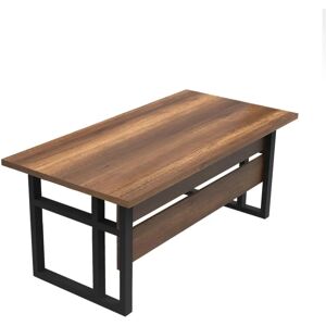Birou de birou Kalune Design nuc 180x73x90cm Birou de birou Kalune Design nuc 180x73x90cm