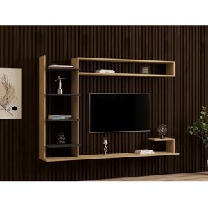 Hanah Home Noble Unitate TV - Safir, Antracit - Unitate TV Hanah Home Noble Unitate TV - Safir, Antracit - Unitate TV