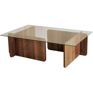Table basse Kailua Nuez oscura 102x40x65 cm - Publicité Table basse Kailua Nuez oscura 102x40x65 cm - Publicité