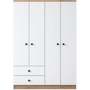 MUEBLES Armario kailua 664 - Nogal Blanco - Armario MUEBLES Armario kailua 664 - Nogal Blanco - Armario