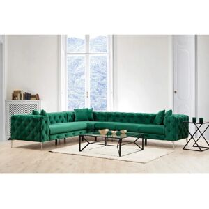 Atelier Del Sofa - Como Right - Verde - 310 cm lățime - Canapea de colț Atelier Del Sofa - Como Right - Verde - 310 cm lățime - Canapea de colț