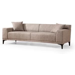 MENZZO Beige 3-Zits Modern Bank - Bank MENZZO Beige 3-Zits Modern Bank - Bank