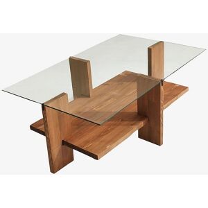 MUEBLES Table basse Kailua 1170 - Verre trempé angulaire - Publicité MUEBLES Table basse Kailua 1170 - Verre trempé angulaire - Publicité