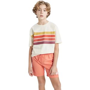 DEFACTO Jongens Oversize Fit Crew Neck Gestreepte T-Shirt - T-Shirt DEFACTO Jongens Oversize Fit Crew Neck Gestreepte T-Shirt - T-Shirt