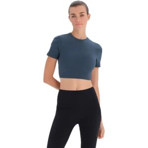 Dagi Donkergroen Dames Kort Mouw T-shirt - S - Casual Dagi Donkergroen Dames Kort Mouw T-shirt - S - Casual