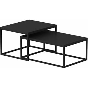 Hanah Home Nesting Bord 2 Stk. Sort - Sofabord Hanah Home Nesting Bord 2 Stk. Sort - Sofabord
