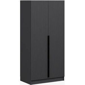 Dulap Kailua M105 Antracit - 210x90x52cm Dulap Kailua M105 Antracit - 210x90x52cm