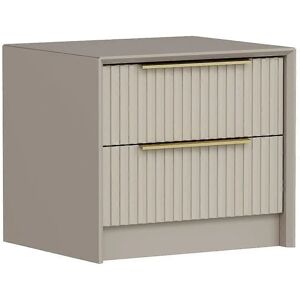 Hanah Home M100 Nachttisch - Grau - Nachttisch Hanah Home M100 Nachttisch - Grau - Nachttisch