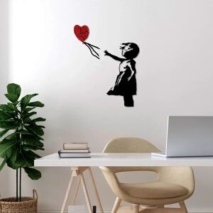 Wallity Banksy Accesorio de Pared de Metal - Arte Decorativo Wallity Banksy Accesorio de Pared de Metal - Arte Decorativo