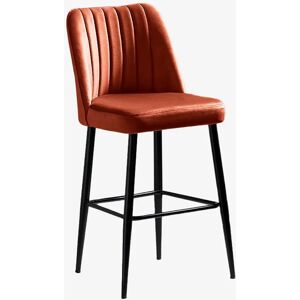 Hanah Home Vento Set de 2 Scaune Bar - Roșu Hanah Home Vento Set de 2 Scaune Bar - Roșu