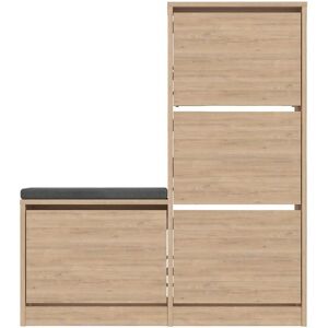 Hanah Home Skoskap Dude - Eik - Skoskap Hanah Home Skoskap Dude - Eik - Skoskap