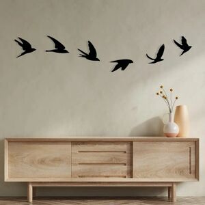 Wallity Umudo Arte de Pared en Metal - Decoración Negra Elegante Wallity Umudo Arte de Pared en Metal - Decoración Negra Elegante