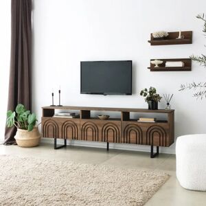 Hanah Home Eve Teakwood Suport TV - Mobilier TV Hanah Home Eve Teakwood Suport TV - Mobilier TV