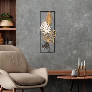 Accesorios decorativos de pared de metal Wallity Hojas de palma - Decoración de pared Accesorios decorativos de pared de metal Wallity Hojas de palma - Decoración de pared
