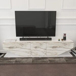 Hanah Home Inci Weiß TV-Schrank - TV Möbel Hanah Home Inci Weiß TV-Schrank - TV Möbel