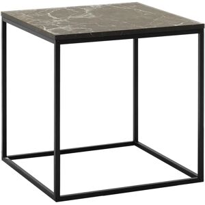 Hanah Home Black Marble Side Table - Side Table Hanah Home Black Marble Side Table - Side Table
