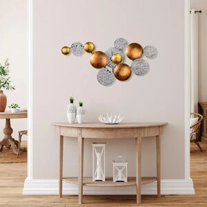 Decorație de perete Homeroom Sheena Argintiu - Artă de Perete Decorație de perete Homeroom Sheena Argintiu - Artă de Perete