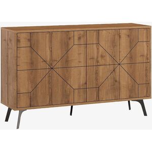 Homitis Denver Dulap - Lemn Reciclat - 123cm Homitis Denver Dulap - Lemn Reciclat - 123cm