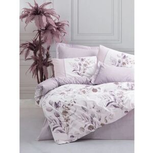 Set de Lenjerie Lilas - Husă de pilotă 220x240 cm + 2 fețe de pernă 60x60 cm - Culori vibrante Set de Lenjerie Lilas - Husă de pilotă 220x240 cm + 2 fețe de pernă 60x60 cm - Culori vibrante
