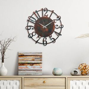 Wallity ceas decorativ de perete din metal 15 inch Wallity ceas decorativ de perete din metal 15 inch