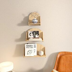 Hanah Home Wandregal Silya - Eiche - Wandregal - Modernes Design Hanah Home Wandregal Silya - Eiche - Wandregal - Modernes Design