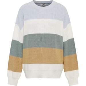 MAVI Dames Trui Losse Pasvorm Lange Mouw Ronde Hals Zacht Comfortabel Warm Blauw - Trui MAVI Dames Trui Losse Pasvorm Lange Mouw Ronde Hals Zacht Comfortabel Warm Blauw - Trui