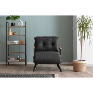 Atelier del Sofa Sando Gri Închis - Canapea Extensibilă 1 Persoană Atelier del Sofa Sando Gri Închis - Canapea Extensibilă 1 Persoană