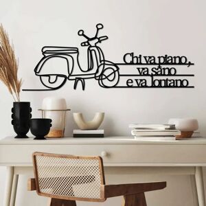 Wallity Lontano 2 - Decoratief metalen muuraccessoire Wallity Lontano 2 - Decoratief metalen muuraccessoire