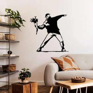 Wallity Banksy Accessorio da Parete in Metallo - Accessori da Parete Wallity Banksy Accessorio da Parete in Metallo - Accessori da Parete
