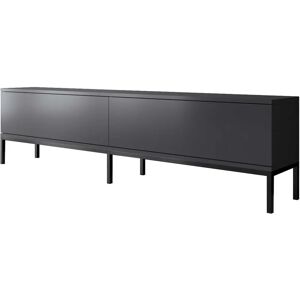 Hanah Home Z115 Antracita Mueble TV - Elegante, Patas Altas, Laminado Hanah Home Z115 Antracita Mueble TV - Elegante, Patas Altas, Laminado