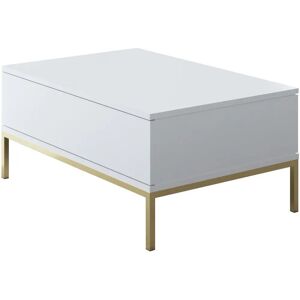 Hanah Home Coffee Table Lord - White, Gold - Coffee Table Hanah Home Coffee Table Lord - White, Gold - Coffee Table