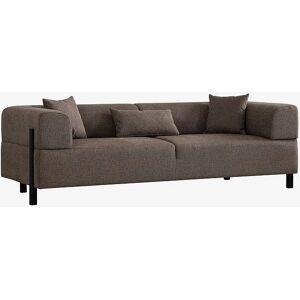 Hanah Home Gio 3-seters Sofa Brun - Sofa Hanah Home Gio 3-seters Sofa Brun - Sofa