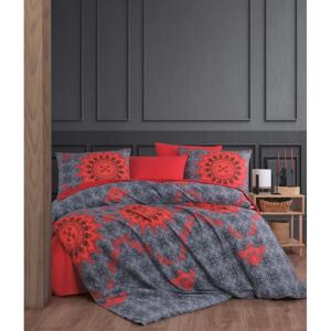 L'essentiel Maison Saltanat Set de Cuvertură Roșu - Set de Cuvertură L'essentiel Maison Saltanat Set de Cuvertură Roșu - Set de Cuvertură