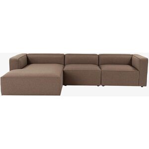 Homitis Noah Left Vinkelsoffa - Brun - Med chaise longue Homitis Noah Left Vinkelsoffa - Brun - Med chaise longue