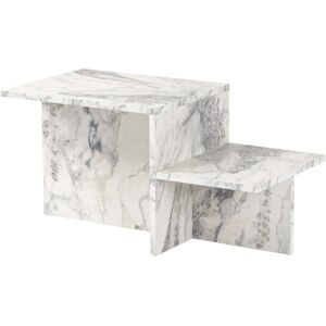 Table basse Hanah Home Fressia Marbre - Table de salon - Publicité Table basse Hanah Home Fressia Marbre - Table de salon - Publicité